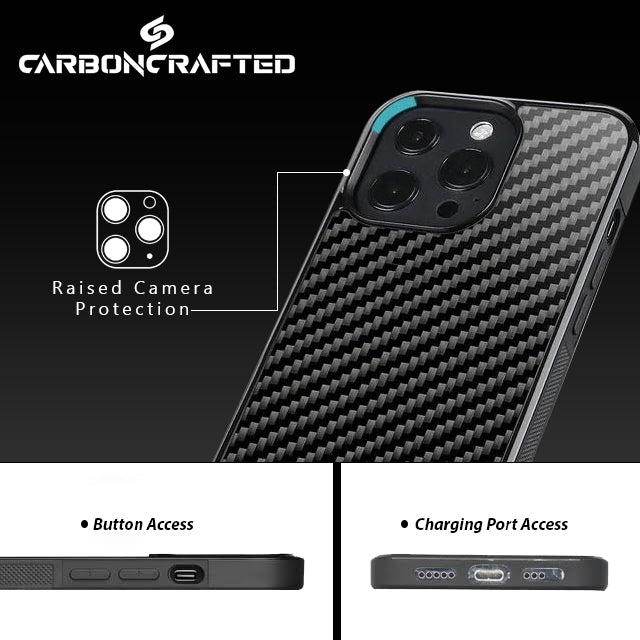 IPHONE REAL FORGED CARBON FIBER PHONE CASE | PURPLE