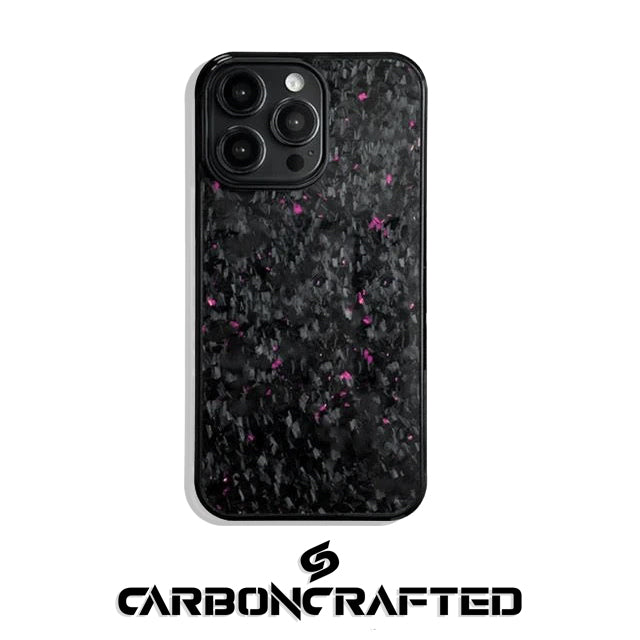 IPHONE REAL FORGED CARBON FIBER PHONE CASE | PURPLE